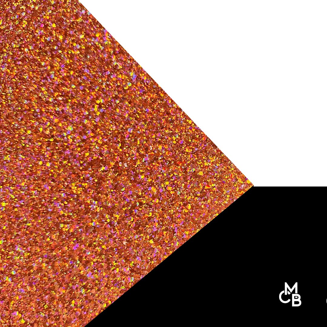 1/8" Coral Razzle Dazzle Glitter Cast Acrylic Sheets - Acrylic Sheets